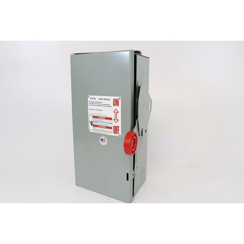 Eaton DH362NRK 4 Wire 3 Pole Fusible K Series HeavyDuty Safety Switch