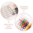 thumbnail image 2 of Portable Sewing Kits DIY Supplies Suite Manual Travel Plastic Wire White 2 Sets, 2 of 5