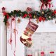 thumbnail image 1 of Puntoco Liquidación De Adornos Decorativos Navideños Papá Noel Muñeco De Nieve Ciervo Calcetines Decorativos Navideños De Tela Colgante De Árbol De Navidad Bolsa De Regalo Bolsa De Regalo Suministros, 1 of 6