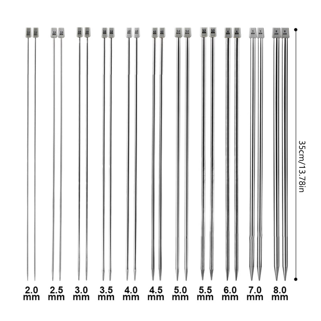 Single Head Sweater Knitting Needle with Knitting Accessories for Beginner