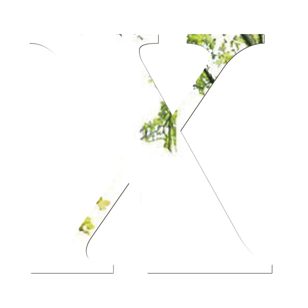 Mirror Wall Sticker 26 Letters DIY Art Mural Home Decor Acrylic Decals