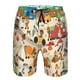thumbnail image 3 of Fotbe construction road work landscape Trajes de Baño Estampados para Hombre, Shorts de Verano de Secado Rápido, Ropa de Playa, Bañadores-X-Large, 3 of 6