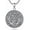 Viking Wolf-2, variant on Viking Necklace for Men Women 925 Sterling Silver Viking Compass Raven Tree of Life Wolf Necklaces Norse Vikings Jewelry Gifts for Him Her