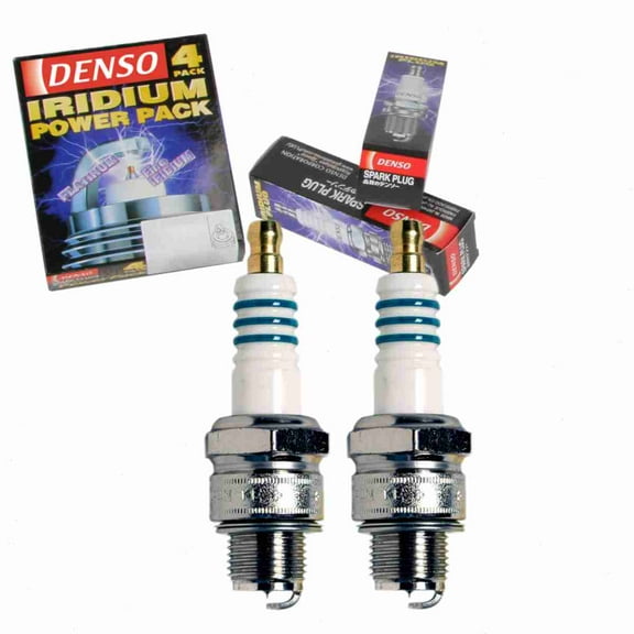 2 pc DENSO 5379 Iridium Power Spark Plugs for IWF22 Ignition Wire Secondary