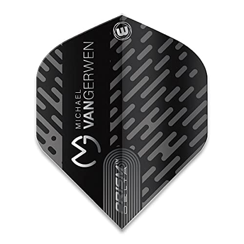 Winmau Prism Delta Pro Player Michael Van Gerwen Dart Flights, MvG 214, 100 Micron Extra Strong (1 Set)