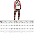 thumbnail image 2 of Disfraz Premium Conjunto de pijamas navideños para padres e hijos Conjunto a juego con estampado de moda (Red Women-L) Ygjytge Rojo T L para Unisex, 2 of 9