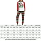 thumbnail image 2 of Disfraz Premium Conjunto de pijamas navideños para padres e hijos Conjunto a juego con estampado de moda (Mujer roja-M) Ygjytge Rojo T M para Unisex, 2 of 9