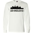 thumbnail image 3 of Inktastic Los Angeles California City Skyline Long Sleeve T-Shirt, 3 of 5
