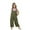 Army Green, variant on HaiMao Girls Overalls Clearance Kids Casual Sleeveless Wide Leg Jumpsuit Loose Rompers with Pockets White 13 Years