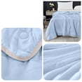 thumbnail image 7 of InsCrazy Cooling Comforter Night Sweats Reversible Cool Blanket Bedding Temperature Regulating Lightweight Silk Soft Feeling Hypoallergenic Summer Blanket, 7 of 7