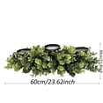 thumbnail image 3 of zhangmingg Floral Green Candle Holder Centerpiece for Home Spring Tabletop Arrangement, 3 of 5