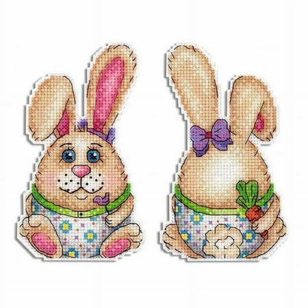 UPC: 4627128736664 | Cross Stitch Kit Easter Rabbit P-408 / SR-408 Needlework Animal MP Studia Beige
