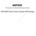 thumbnail image 2 of Transit Auto Front Complete Suspension Shocks Strut and Coil Spring Mount Assemblies Kit for Car 2000-2006 Toyota Tundra Excludes TRD Package - Left Right Side (Driver Passenger) K78A-100210, 2 of 2