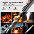 thumbnail image 2 of MesaSe Candle Lighter, Rechargeable Electric Lighter with LED Battery Display Safety Switch, Flexible Neck USB Lighter for Candles Camping Grill Gas Stoves Cooking, 2 of 6