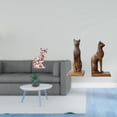 thumbnail image 2 of Figura de escritorio,Estatua de gato en estante,escritorio,oficina,decoración del hogar,Figura de mesa,Sujetalibros con forma de gato para decoración de oficina o hogar,Estantería, 2 of 8