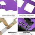thumbnail image 6 of E-cowlboy Aluminum Gear Shift Panel Cover Trim, Purple, for Jeep Wrangler 2012-2018, 6 of 7