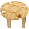 thumbnail image 1 of CATIEBYE 1Pcs Outdoor Picnic Tables for Friends and Family Light Yellow, 1 of 5