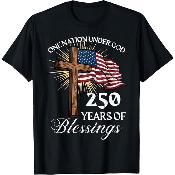250th Anniversary USA Patriotic 250 Years American 4th July T-Shirt, Comfortable Breathable Soft Tee, Men's 100% Cotton Graphic T-Shirt 180gsm