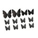 thumbnail image 5 of 12 piezas de decoración de pared con mariposas 3D, calcomanías artísticas modernas de mariposas simuladas para dormitorio, festivales, guardería., 5 of 8