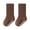 Brown, variant on XIMIN Baby Girls Toddler Boys Non Slip Socks Straight Stripe Crew Socks Unisex Kids Socks Cotton Socks School Socks Summer Autumn (0-6 Months, Khaki)
