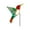 C, variant on Bird Butterfly Flower Plant Pot Stake Decoration, Butterflies Spring Wall Sculpture Hanging Metal Wall Decorations for Garden, Patio, Fence, Yard, Living Room, Bedroom
