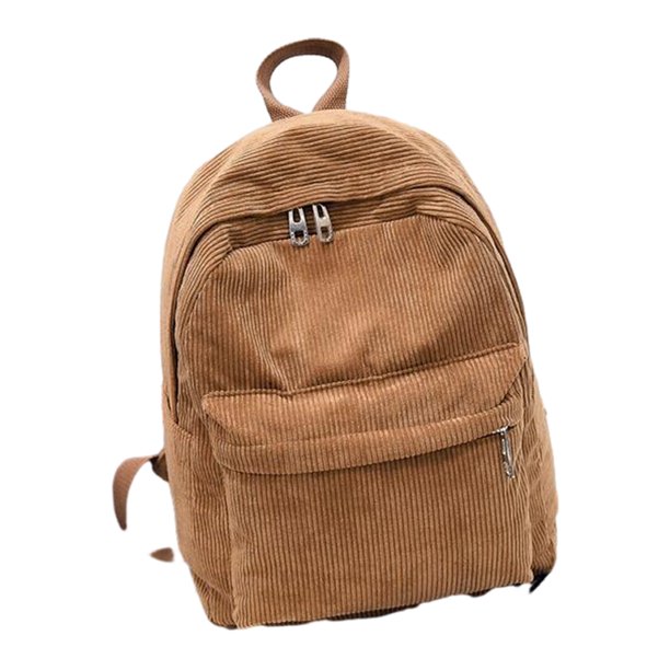 Qarigey escolar versátil de poliéster, aplicación amplia, gran capacidad, mochilas escolares resistentes y duraderas Mochilas caqui
