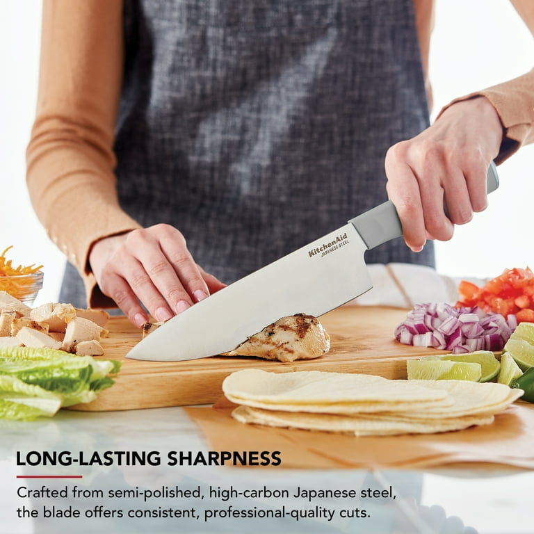 KitchenAid Gourmet Forged Santoku Knife with Custom-Fit