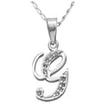 thumbnail image 1 of Collar Gargantilla Letra G Plata 925 45cm Horoz WP1407, 1 of 5