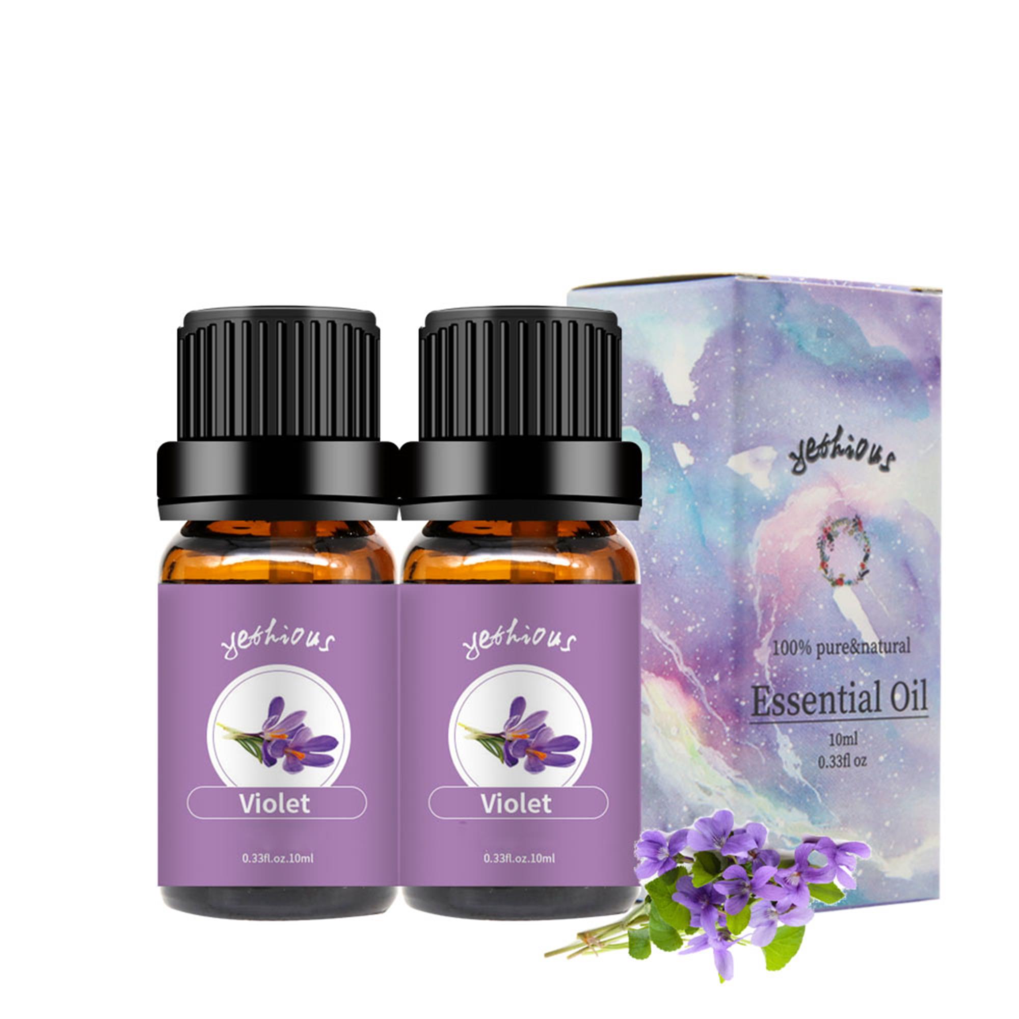  Lavender Oil 10ml Organic Aromatherapy Oils 0.33fl.oz for  Diffuser Humidifier（10ml） : Health & Household