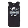 thumbnail image 2 of Wild Bobby City of Tampa Bay Hockey Fantasy Fan Sports Men's Tank Top, Black, Small, 2 of 5