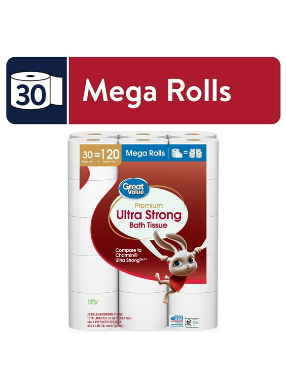 Great Value Toilet Paper in Toilet Paper