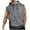 Gray, variant on Wyobmus Mens Workout Hooded Tank Tops Sleeveless Gym Hoodies Quick Dry Muscle Fit Cut Off Shirt Bodybuilding Drawstring Hooded Shirts Black