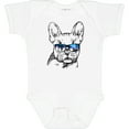 thumbnail image 3 of Inktastic French Bulldog Portrait with Sunglasses Boys or Girls Baby Bodysuit, 3 of 5