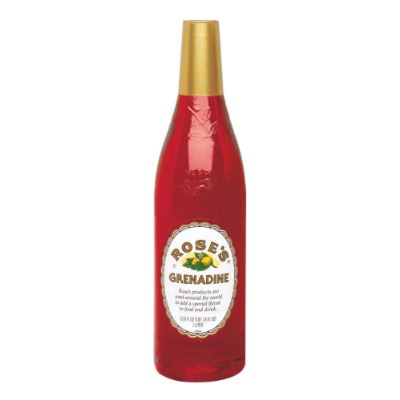 Rose's Grenadine Syrup Pet Case Of 12 33.8 Fz