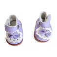 thumbnail image 3 of Zapatos de peluche para muñecas, bonitos accesorios para muñecas, viste dibujos animados para hacer tus propias muñecas, juguete para muñecas de 6,69 Púrpura, 3 of 7