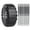 ZZ Black, variant on Zhi Car Snow Chains Anti-Slip Tire Straps for Sedans Suvs Off-Road Vehicles Durable Snow Traction Chain for Winter Auto Outdoor Use