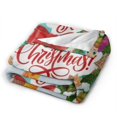 UltraSoft Micro Fleece Blanket,Christmas Santa Snowman Xmas Tree Elf