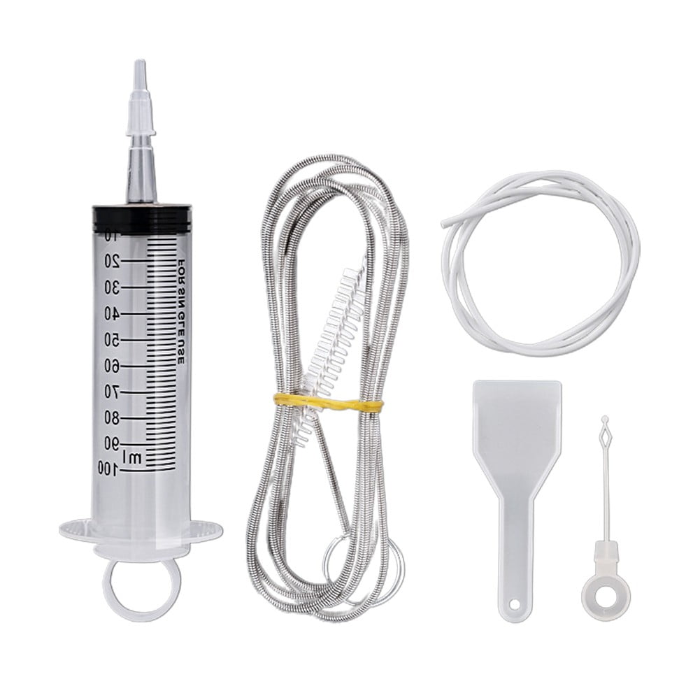 Refrigerator Drain Unblocker Flexible Cleaner Drain Hole Clog Remover Tool Set