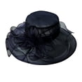 thumbnail image 7 of Wedding Hats For Women Elegant Church Hats For Women Fascinators Hats For Women Tea Party Party Hats Horse Races Hat Tea Party Accessories For Women, 7 of 7