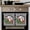 Black, variant on Christmas Cardinal Kitchen Towels Set of 2, Water Absorbent Dish Towel, Xmas Berry Farmhouse Wooden Grain Decorative Hand Towels - Quick Drying Cloth for Cooking Baking, 18x28 Inch