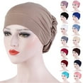 thumbnail image 6 of VISALY Scarf and Gloves Set for Women Cancer Hats for Women Chemo | Womens Sun Hats Women's Pile Hat Solid Color Muslim Summer Hats Hats Baseball Caps Hats Summer Baseball Hats | 1Pair, 6 of 6