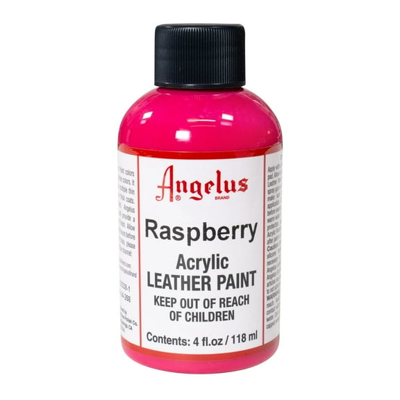 Angelus Acrylic Leather Paint 4oz Raspberry