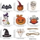 thumbnail image 3 of Colgante con forma de bandera de madera para Halloween,accesorios de diseño para fiesta temática de Festival fantasma,adornos pequeños de letrero de madera fantasma, 3 of 8