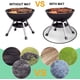 thumbnail image 2 of Fontainebleau Estera Ignífuga, Estera para Barbacoa Resistente Al Calor y Brasero de Piso, Estera Redonda para Brasero para Proteger Su Terraza, Césped 61c, 2 of 5