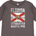 thumbnail image 4 of Inktastic Established March 3, 1845 Florida Flag Boys or Girls Long Sleeve Toddler T-Shirt, 4 of 5