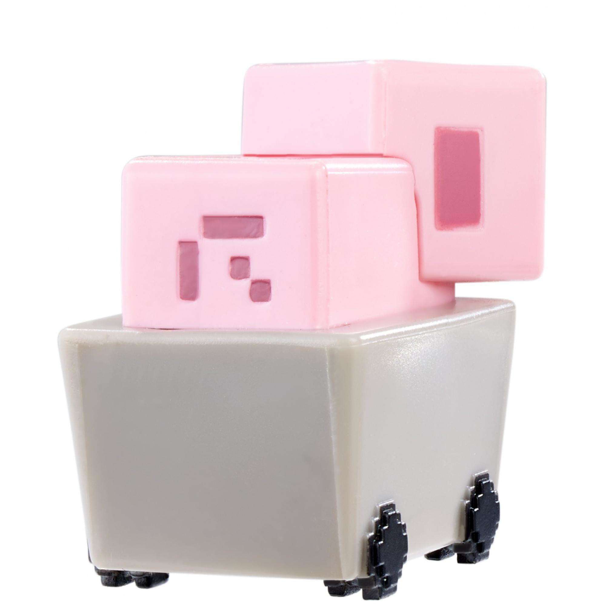 Buy MineCart Hot Wheels Pig Character Exclusive with Minecraft Papercraft  30 Piece Animal Mobs Ride-Ons Compatible with Minecraft Character Mini  figures Online at desertcartNorway
