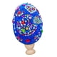 thumbnail image 3 of Huevos de Pascua de arcilla polimérica con lentejuelas y nieve para hacer tú mismo, suministros decorativos para fiestas de Pascua. Azul, 3 of 9