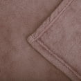 thumbnail image 4 of Flannel Fleece Blanket Lightweight Cozy Plush Solid Bed Blanket,King 79"x89" Pink, 4 of 6