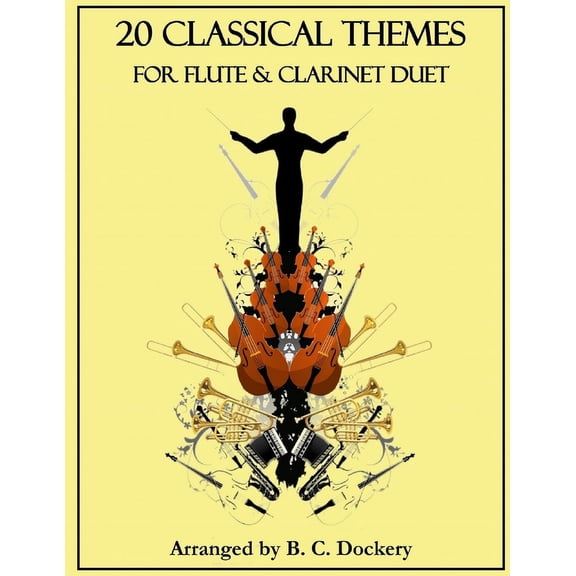 20 Classical Themes 20 Classical Themes for Flute and Clarinet Duet, (Paperback)