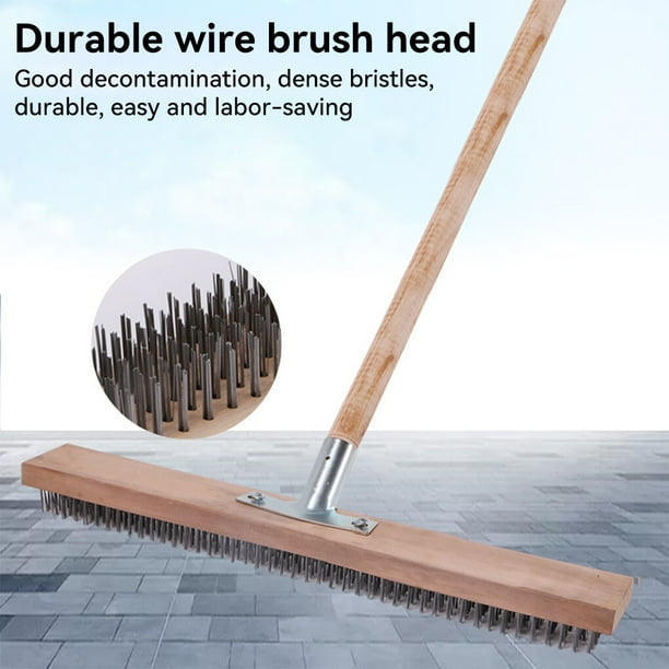 Wire floor sale brush